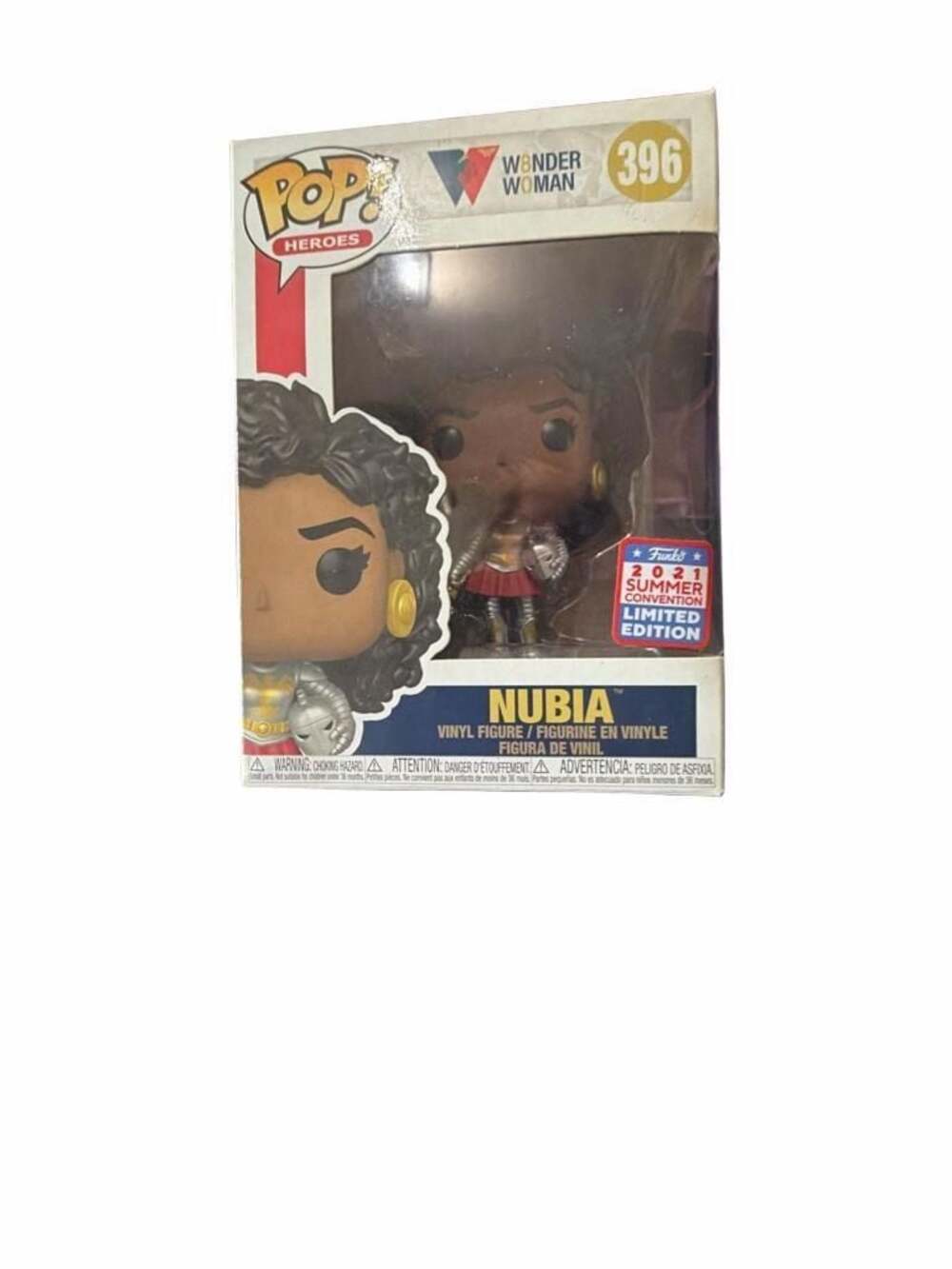 Funko Pop! Heroes Nubia #396 Wonder Woman 2021 Summer Convention Limited Edition